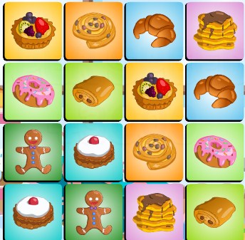 Cake Memory Puzzle