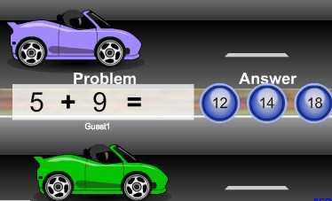 Math Racers Addition Edition