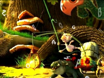 Cartoon Forest Hidden Alphabets