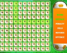 Football Word Search