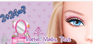 Barbie Maths Test