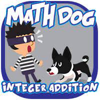 Math Dog Integer Addition