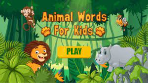 Animal Words For Kids