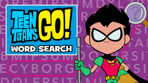 Teen Titans Go Word Search