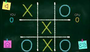 Tic Tac Toe Blackboard