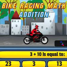 Bike Racing Math Addition