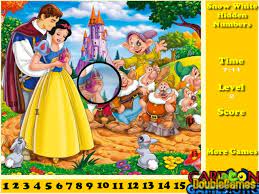 Snow White Hidden Number