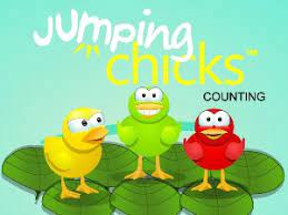 Jumping Chicks Counting