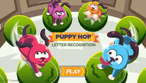 Puppy Hop Letter