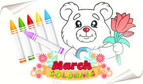 March 8 Coloring