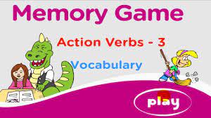 Action Verbs 3 Memory