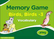 Birds Vocabulary 3 Memory