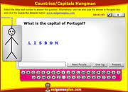 Countries and Capitals Hangman