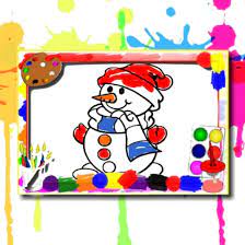 Winter Coloring Book